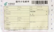 邮政国内小包邮件150-93快递空白面单-空白电子面单样图背景