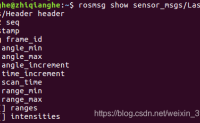 ubuntu16.04下ROS操作系统学习笔记（八）机器人SLAM与 Gmapping-Hector_slam-Cartographer–ORB_SLAM